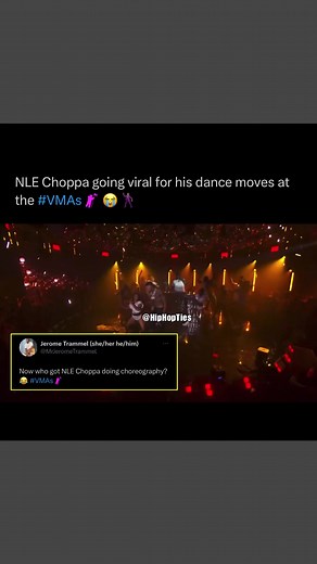 7.1K views · 105 reactions | #NLEChoppa going viral for his dance moves at the #VMAs  Rate NLE Choppa’s dance moves | Hip Hop Ties | Facebook