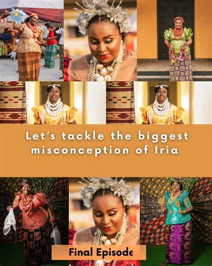 Tackling the BIGGEST Misconception about the "Iria" ceremony. Next: The Male rite of passage. | Bonny Island Magazine