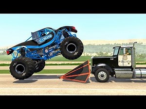 Crazy Police Chases #68 - BeamNG Drive Crashes