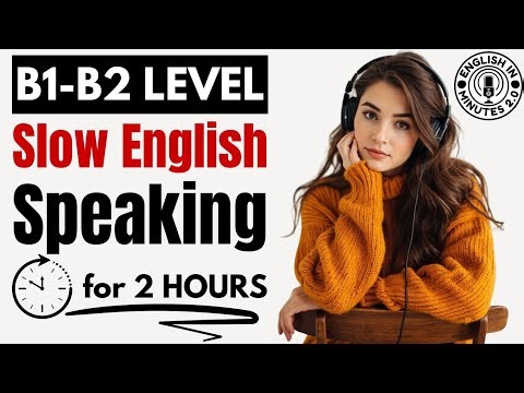 B1 & B2 Slow English Conversations Practice | Daily English Listening & Speaking Practice Podcast