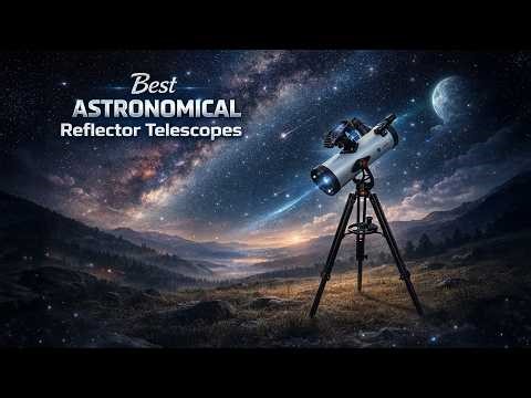 Best Astronomical Reflector Telescopes for Beginners (Easy Setup)