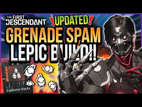 Lepic's changes make him so STRONG!!! // Explosive Stacks Lepic Build!! // The First Descendant