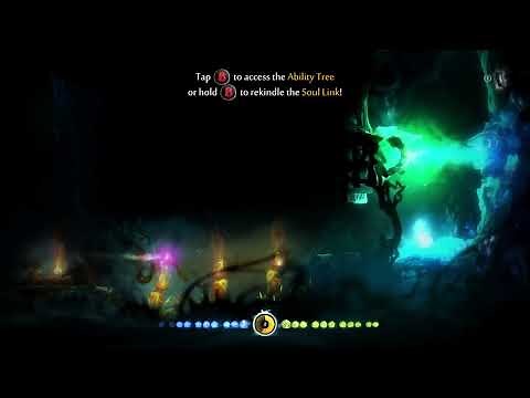 Unlocking the dash ability. Ori and the blind forest (Extras #1)