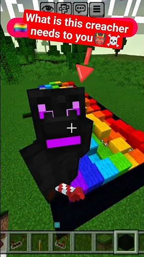 satisfying Rainbow Wave Machine in Minecraft! 🌈