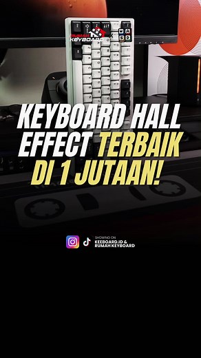 Nih rekomendasi keyboard hall effect full alucase yang looks nya elegan, gak norak dan feelny premium! #review #mechanicalkeyboard #keyboardgaming #customkeyboard