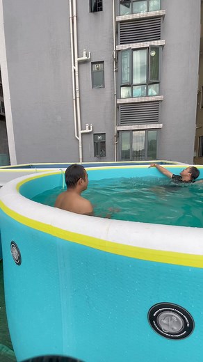 3K views · 12 reactions | IPOOLGO inflatable above ground swimming pool diameter 3m *1.2m size with air pump and sand filter system 欄 | The Best Ipoolgo Inflatable Pool & Spa tub | Facebook