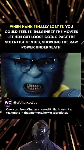 When Even Professor X Was frightened by Beast