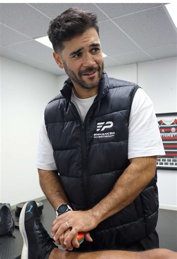 Here is my take on why CONTEXT matters when applying technology to the rehab process… The humble beginnings of the Enhanced. Podcast 🤷🏽‍♂️ Captured on Riverside.fm, on a Friday night - hacking around with the editing, this is one of the clips! Im sure one day I’ll cringe at this, but I starting with a crap product is better than not starting at all - eternal beginners mindset! #startup #selfimprovement #selfmade #podcasts #entrepreneur