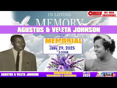 Memorial Tombstone Unveiling Service