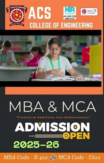 ACS College of Engineering In Bangalore