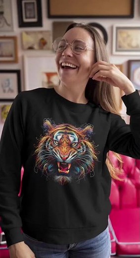 🔥 This Tiger T-Shirt is BOLD, Comfy & Perfect for Animal Lovers!
