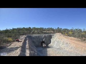 Thalanga – Far West box cut and portal development time-lapse
