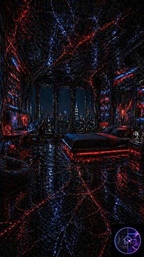 Living Symbiote Room Transformation 🖤 Unreal Build #shorts #satisfying #interiordesign