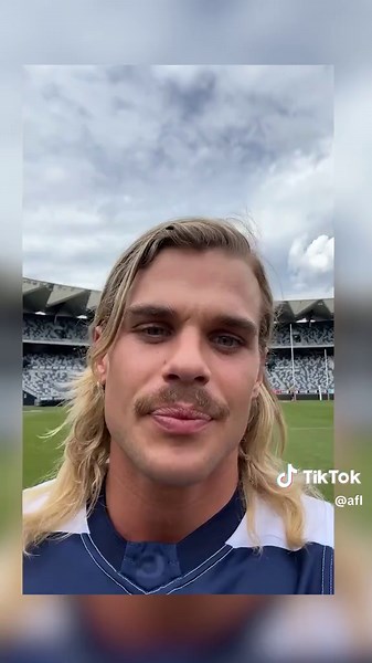 Thursday night is going to be a movie 🍿 #afl #footy #cats #bulldogs #baileysmith #bazlenka