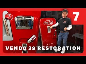 A Shiny Compressor & Even Shinier Chrome Details | Vendo 39 Coke Machine Restoration