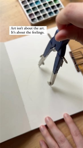 14K views · 95 reactions | Art is about the feelings, the discoveries 六‍ It’s a tool that you can use to realize that you had the magic inside you all along, my friend! Brushes are from my @craftamo set — link in bio  #watercolorforbeginners #watercolorartists #watercolorlessons #creativemindset | This Writing Desk | Facebook