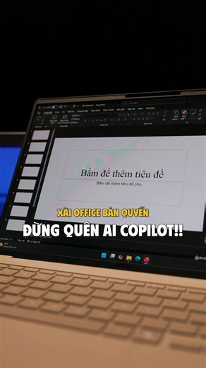 Xài Microsoft Office bản quyền, mà không xài AI Copilot thì phí quá! #hoptaccungmicrosoft #Microsoft365 #AI #Copilot