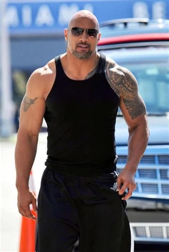 The Rock transformation #transformation #therock #supersayan