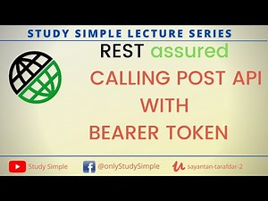 REST Assured API testing Tutorial | Rest Assured Post API | POST API Using Bearer Token |
