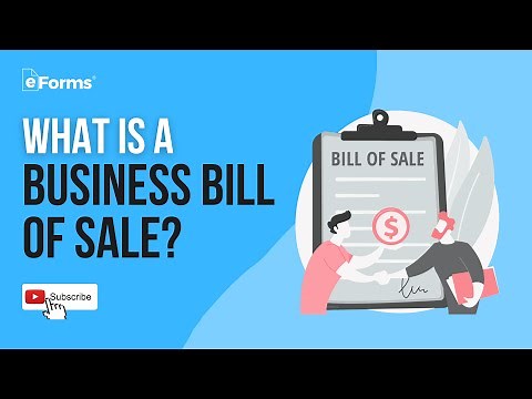 Business Bill of Sale - EXPLAINED