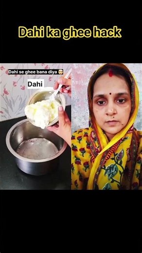 Extract Pure Ghee from Curd at Home Traditional & Easy Technique♥️ #ashutoshmishraofficial