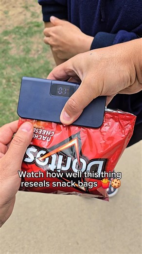 This portable heat sealer is all you need to keep your packaged foods sealed and fresh #bagsealer