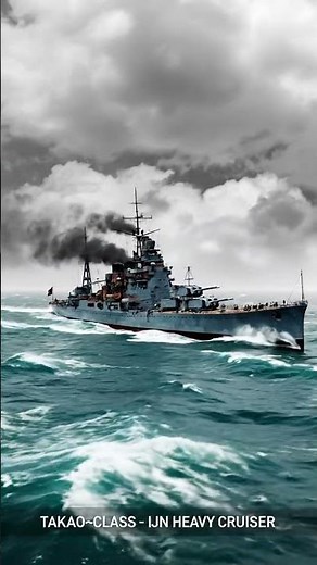 Takao‑Class Cruiser — Japan’s 8‑Inch + Long Lance Power WW2 Visual Archive