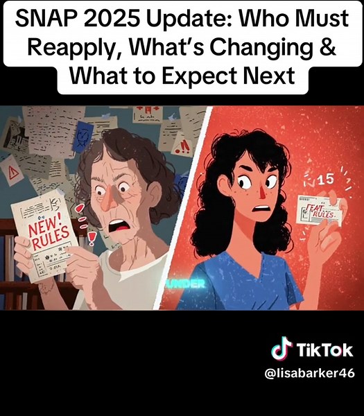 SNAP 2025 Update: Who Must Reapply, What’s Changing & What to Expect Next #news #breakingnews #snap