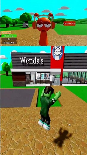 ROBLOX - NEW SPRUNKI - 3D SPRUNKI ROLEPLAY & ANIMATIONS How to get SIMONS REALM OREN BADGE ! #shorts