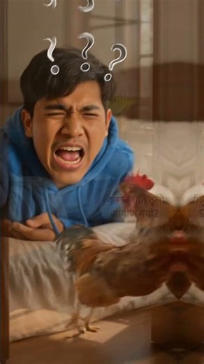 crazy chicken 🐔 🤣 funny moment 😅#thekpvines #comedy #youtubeshorts
