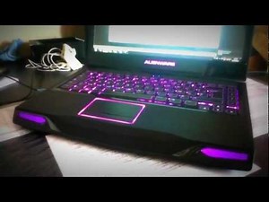 Alienware M14X keyboard light effects - iTunes - AlienFX - Intel core i7 2630QM - NVIDIA GT 555M 3GB
