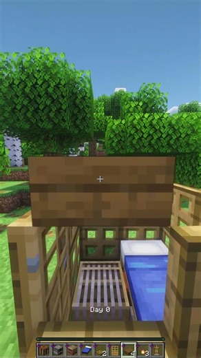 Minecraft 2×2 Tiny House Build
