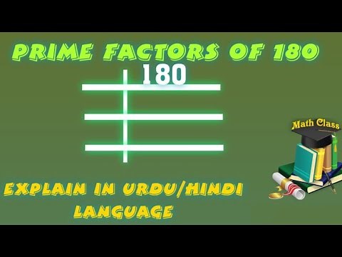 Prime Factors of 180 - Prime Factorization