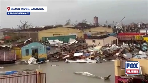 🌀MELISSA'S DEVASTATION: Major damage left behind by historic Hurricane Melissa which made landfall in Jamaica as a Category 5 storm. https://www.foxweather.com/extreme-weather/hurricane-melissas-devastating-eyewall-carves-path-destructions-through-montego-bay-western-jamaica | FOX Weather