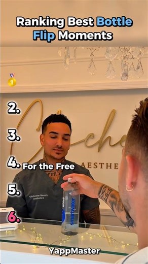 Ranking best bottle flip moment #shorts