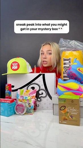 A sneak peak at what you could get in your Mystery Box! Available for a limited time 👀