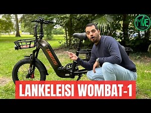 LANKELEISI WOMBAT-1: Testing the 1000-watt longtail electric cargo bike!