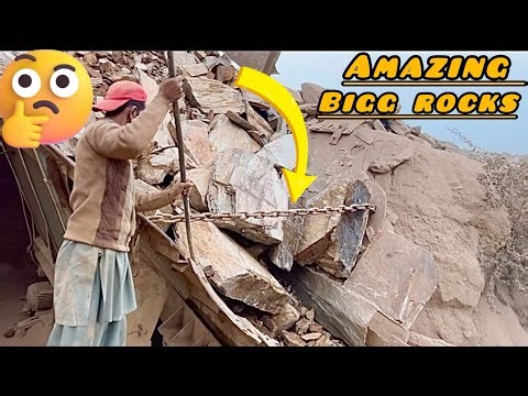 💥Satisfying Big Rock Crushing ASMR Heavy Stone Crusher vs Huge Mountain Rock#asmr #rock