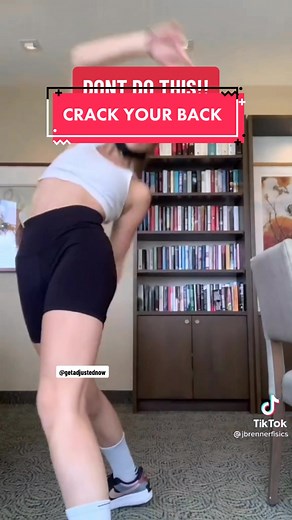 How to crack your back at home safely 🙈 Try this effective back stretch that can result in a possible satisfying back crack or popping sensation 😜🥹 #crackyourback #backcrack #backpainrelief #LearnOnTikTok #NYCchiro #GetAdjustedNow
