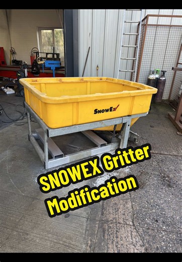 Enhancing SNOWEX Gritter with Fork Lifting Points