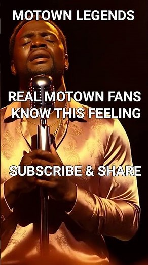 Real Motown fans know this feeling! Motown Legends Series! This Soul music emotional motown classic