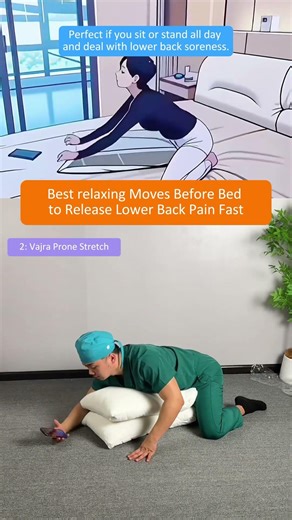 4 Best Bedtime Stretches to Relieve Lower Back Pain After Sitting or Standing All Day
