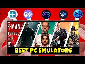 🤯 Top 5 Android Emulators That Run AAA PC Games Offline | Turn Your Phone Into a Gaming PC