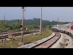 Beautiful Sakleshpur Railway Station On The Bangalore-Mangalore Rail Line