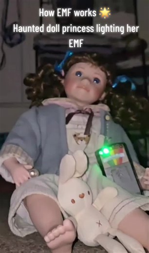 How EMF works 🌟 featuring princess #spirits #haunteddoll #paranormalexperience #paranormal #spiriteddoll