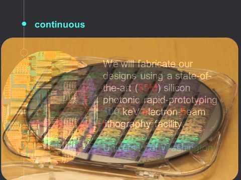 Silicon photonics chip fabrication