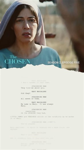 The script behind this intense scene.