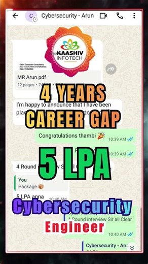 How to Become a Cybersecurity Engineer in 2026 🚀 (Step-by-Step) | Kaashiv Infotech Internship