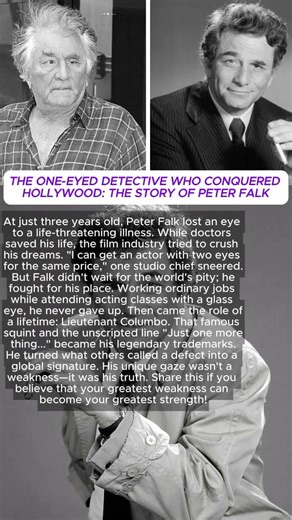 THE ONE-EYED DETECTIVE WHO CONQUERED HOLLYWOOD: THE STORY OF PETER FALK