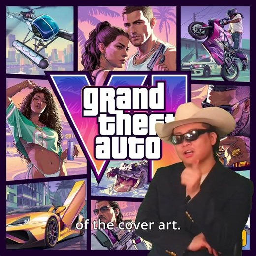 GTA6 Cover Art Trailer Be Like